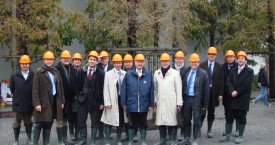 Visite du chantier de la Tour Oxygène 